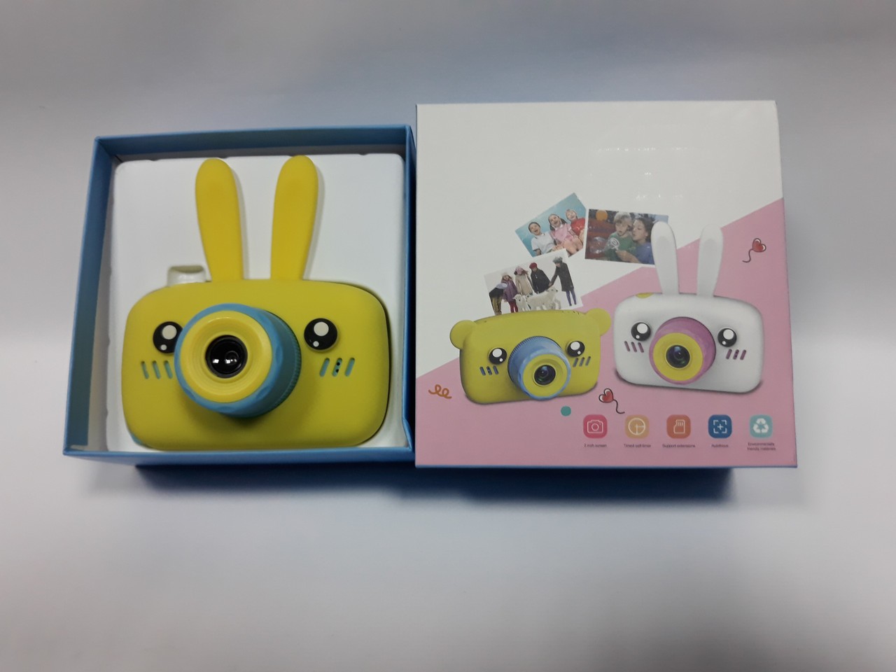 Детский фотоаппарат Zup Childrens Fun Camera RABBIT со встроенной памятью и играми - фото 4 - id-p115499437