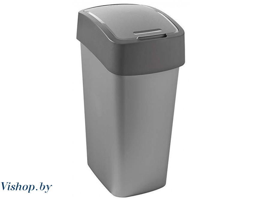 Контейнер для мусора Pacific Flip Bin 50L серый/графит