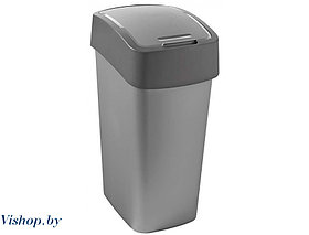 Контейнер для мусора Pacific Flip Bin 50L серый/графит