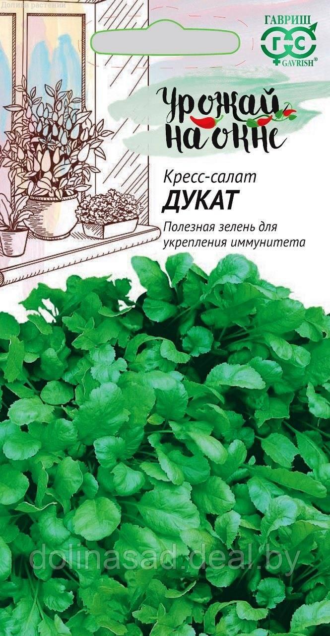 Гавриш Кресс-салат Дукат "Урожай на окне"