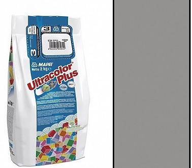 Фуга MAPEI ULTRACOLOR 112, серая, 2 кг.