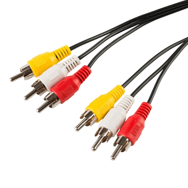 Кабель 3RCA-3RCA (M-M) 10 метров