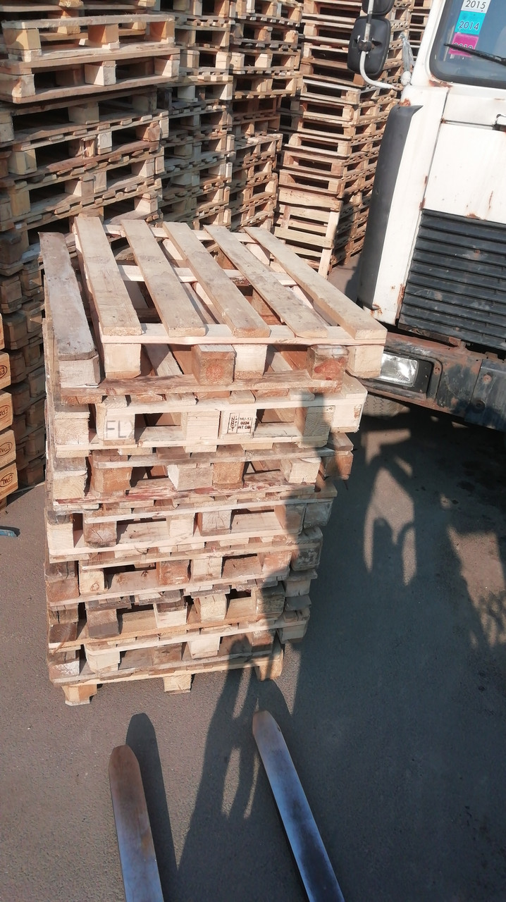 Поддон деревянный 1200х800 см (евростандарт, евроразмер) - Б/У - фото 3 - id-p105636653