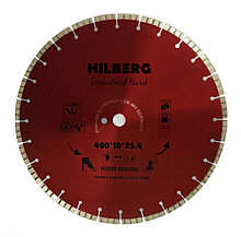 Алмазный диск 400х25.4 по бетону и ж/бетону Hilberg Industrial Hard HI809