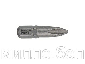 Насадка (бита) крестообразная PH2 25 мм BOSCH Extra Hart (посадочн. шестигранник 1/4 ")