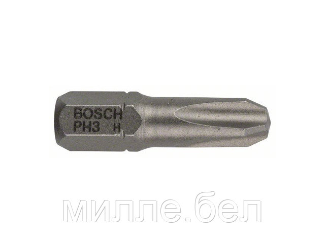 Насадка (бита) крестообразная PH3 25 мм BOSCH Extra Hart ( посадочн. шестигранник 1/4 ")