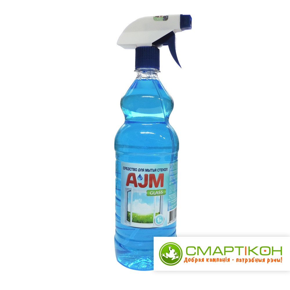 Средство для мытья стекол "AJM" GLASS, 1л. Цена указана без НДС.