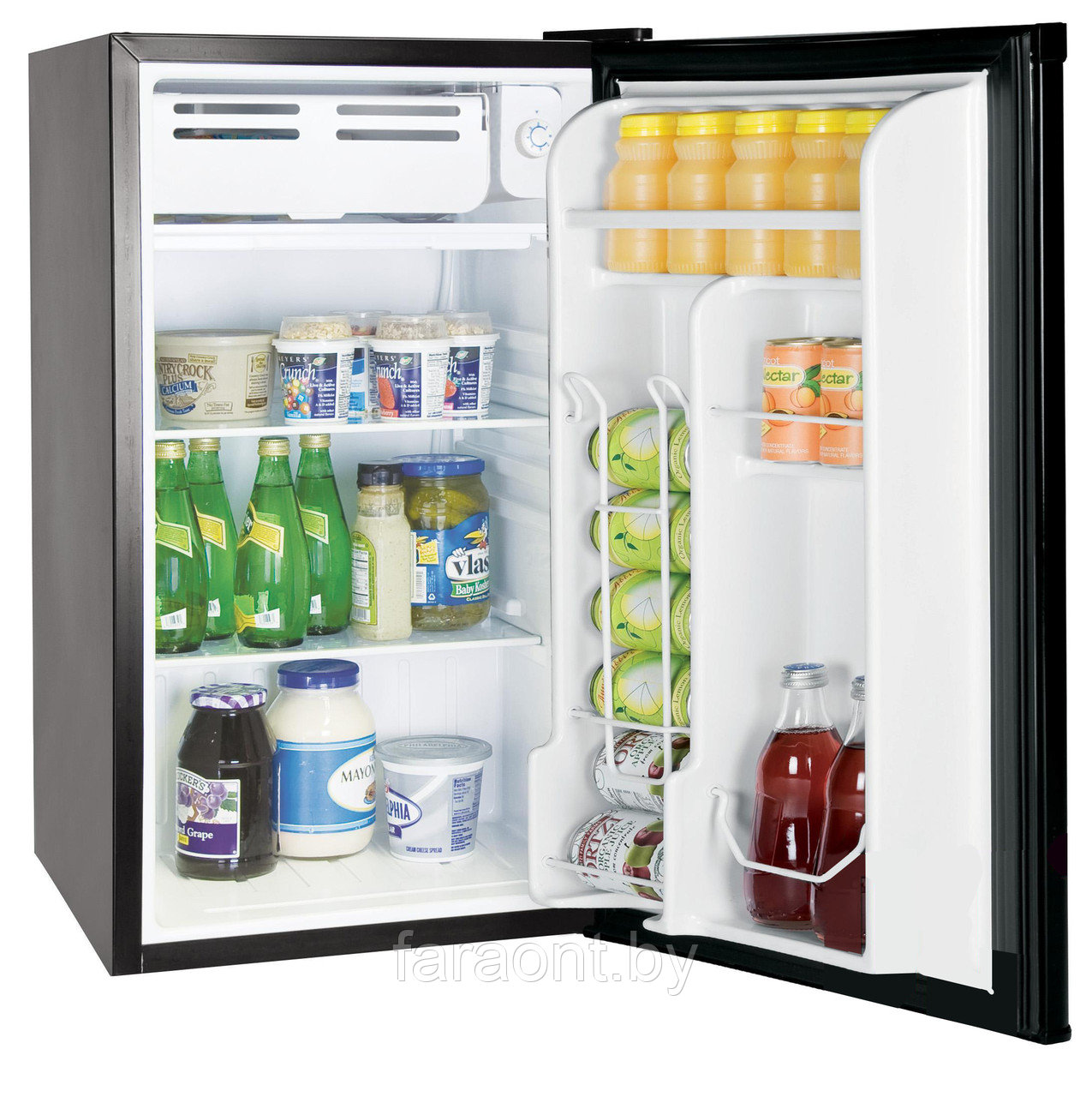 Шкаф холодильный с глухой дверью COOLEQ TBC-90S черный - фото 1 - id-p115554583