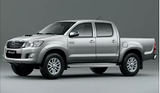 Коврики в салон Toyota Hilux VIII (2011-2015)