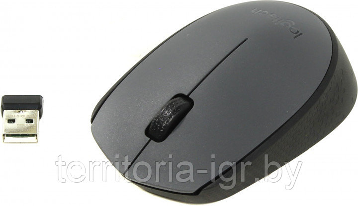 Беспроводная мышь M170 серый Logitech - фото 3 - id-p115556887