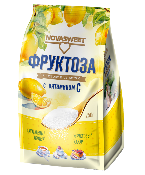 Фруктоза Novasweet с витамином C, 500 гр. (Россия) - фото 1 - id-p115556888