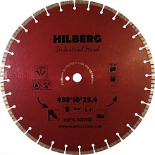 Диск алмазный 450х25.4 по бетону и ж/бетону Hilberg Industrial Hard HI810