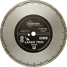 Диск алмазный отрезной 400х25,4 мм Trio Diamond Лазер бетон 380400