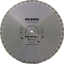 Алмазный диск 800х25.4 по железобетон Hilberg Лазер hard materials HM117 (мокрая резка)