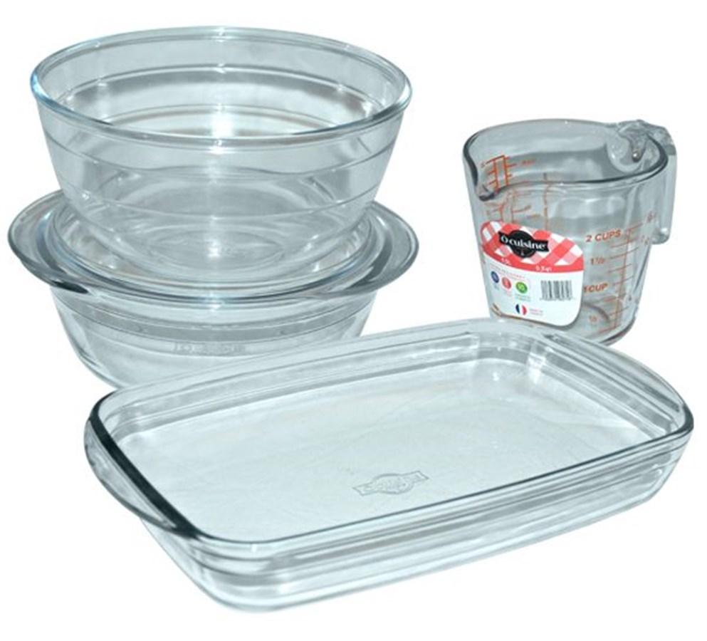 333SA95/6142 Набор жаропрочной посуды О cuisine 4 предмета PYREX - фото 1 - id-p115399478