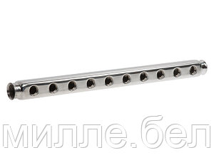 Коллектор 1/2" х 10 вых. односторонний, AV Engineering