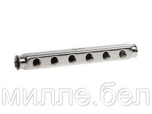 Коллектор 1/2" х 6 вых. односторонний, AV Engineering