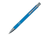 Ручка шариковая, COSMO Soft Touch, металл, голубой, фото 2