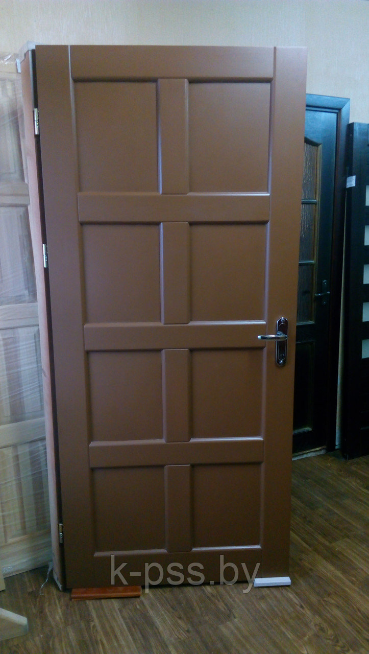 Двери входные деревянные, модель Скандинавия.