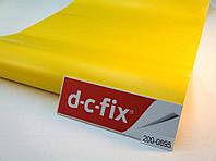 Матовая самоклеющаяся пленка D-c-fix Ceylongelb 45см