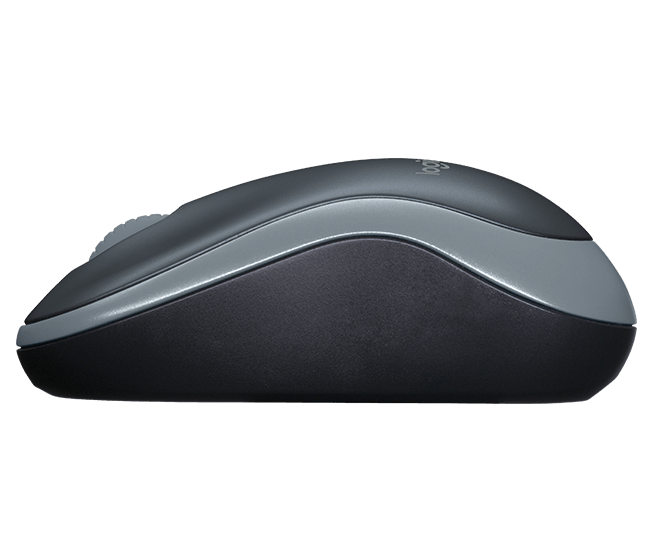 Беспроводная оптическая мышь Logitech Wireless Mouse M185, тёмно-серый - фото 2 - id-p115687571