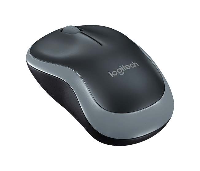 Беспроводная оптическая мышь Logitech Wireless Mouse M185, тёмно-серый - фото 3 - id-p115687571