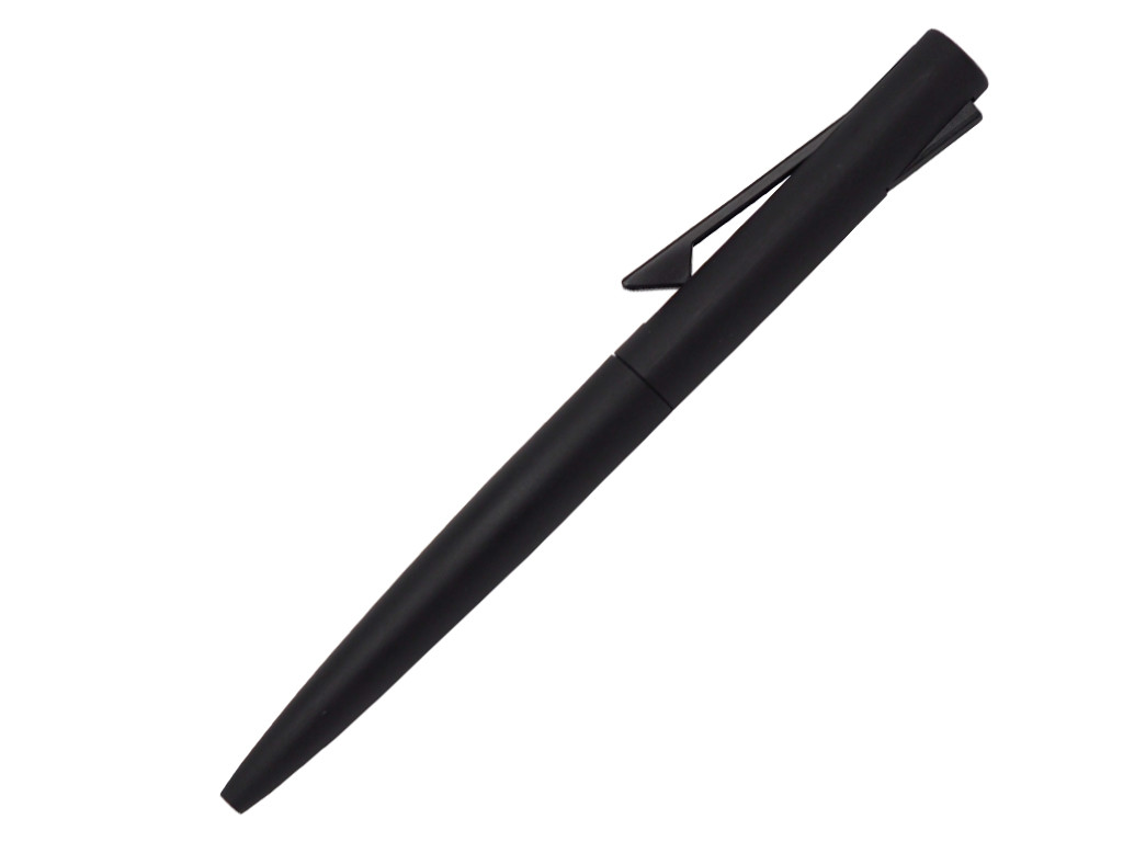 Ручка шариковая, пластик, металл, черный, Techno - фото 1 - id-p115607115