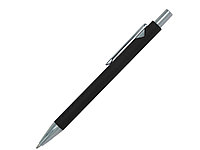Ручка шариковая, Prestige, софт тач, металл, черный/серебро, фото 1