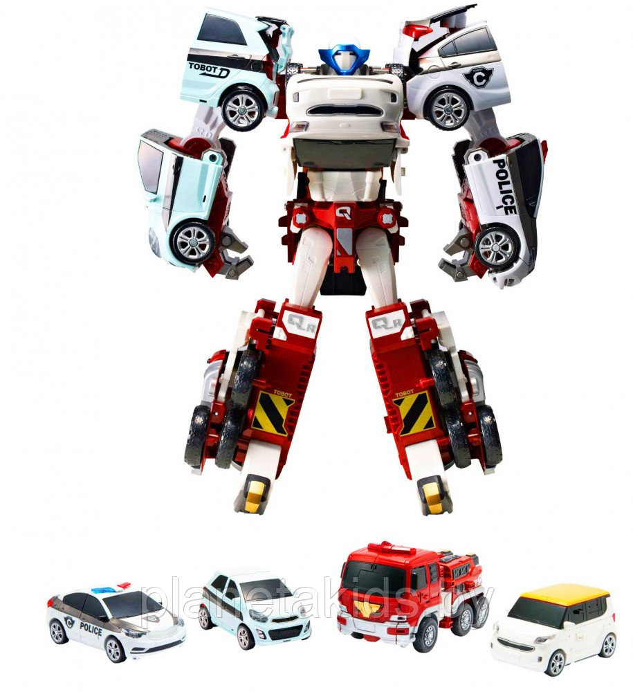 Игрушка робот - трансформер Тобот Кватран, QUATRAN, 5 в 1, арт.509 - фото 2 - id-p115728052