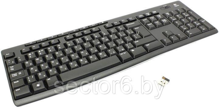 Клавиатура Logitech Wireless Keyboard K270 - фото 1 - id-p115664573