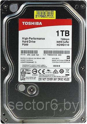 Жесткий диск Toshiba P300 1TB [HDWD110UZSVA], фото 2