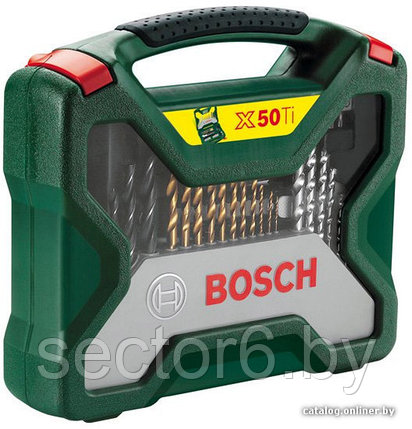Универсальный набор инструментов Bosch Titanium X-Line 2607019327 50 предметов, фото 2