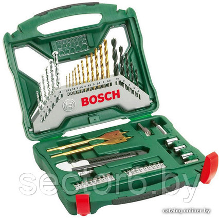 Универсальный набор инструментов Bosch Titanium X-Line 2607019327 50 предметов, фото 2