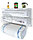 Кухонный держатель для бумажных полотенец, пищевой пленки и фольги Triple Paper Dispenser, фото 3