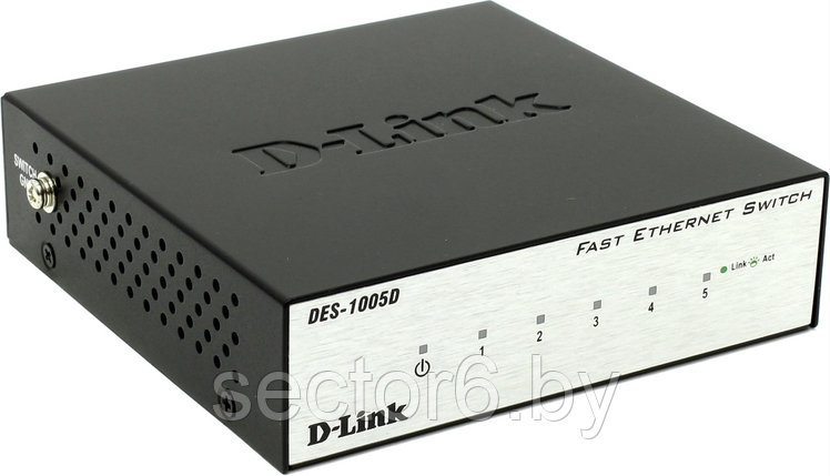 Коммутатор D-Link DES-1005D/O2B, фото 2