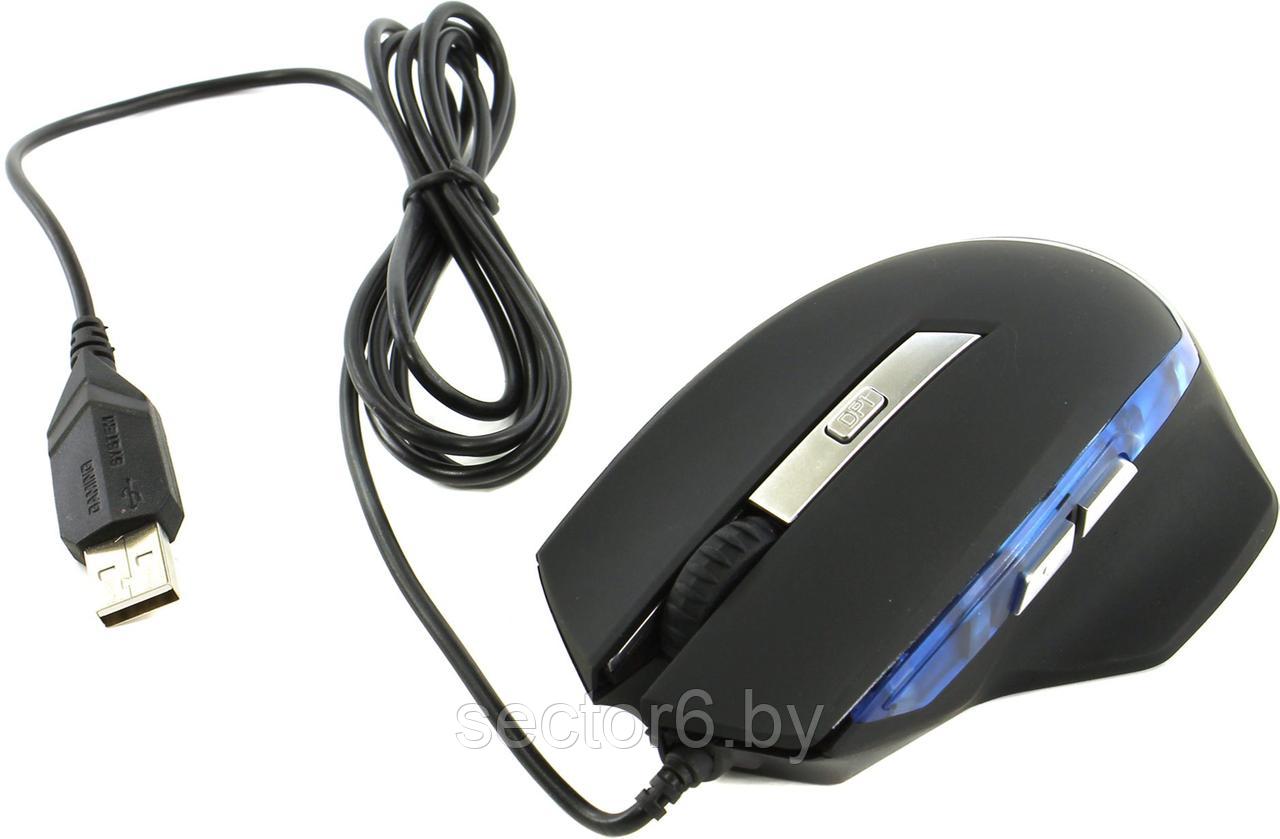 Игровая мышь Oklick 715G Gaming Optical Mouse Black/Blue (754785)