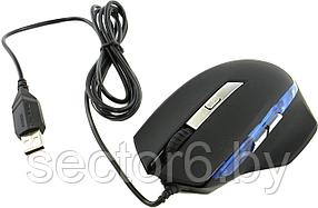 Игровая мышь Oklick 715G Gaming Optical Mouse Black/Blue (754785)