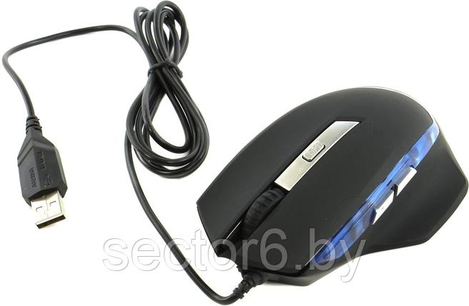 Игровая мышь Oklick 715G Gaming Optical Mouse Black/Blue (754785), фото 2