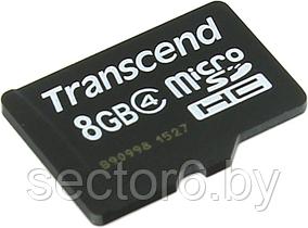 Карта памяти Transcend microSDHC (Class 4) 8GB (TS8GUSDC4)