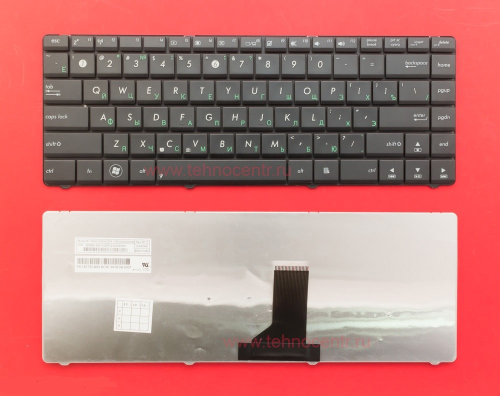 Замена клавиатуры в ноутбуке ASUS U36