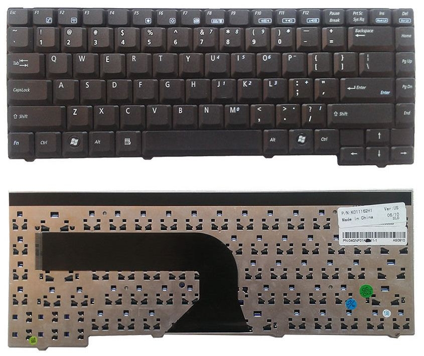 Замена клавиатуры в ноутбуке ASUS Z9, Z94, Z94G, Z9400, A9, A9R A9T, X51R, X51RL, X51R, X51RL