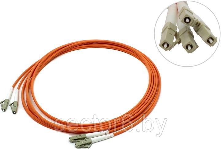 Patch cord  ВО, LC-LC,  Duplex, MM  50/125  3м