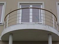 Комбинированные балконные ограждения
