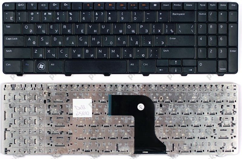 Замена клавиатуры в ноутбуке Dell INSPIRON 15R M5010, N5010 черная - фото 1 - id-p6813223