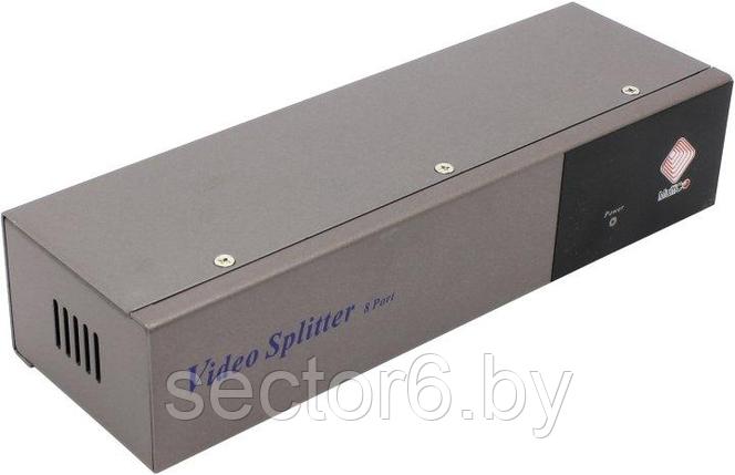 MultiCo 8-Port Video Splitter (VGA15M+8xVGA15F) + б.п., фото 2