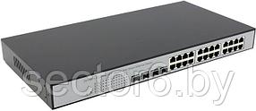 MultiCo  Gigabit E-net Switch 24-port (24UTP, 10/100/1000Mbps, 4-port combo SFP)