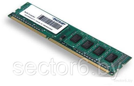 Оперативная память Patriot 4GB DDR3 PC3-12800 [PSD34G1600L81], фото 2