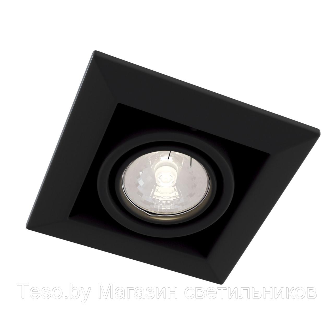 Встраиваемый светильник DL008-2-01-B Metal Modern Maytoni
