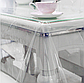 Прозрачная клеёнка на стол силиконовая, фото 3