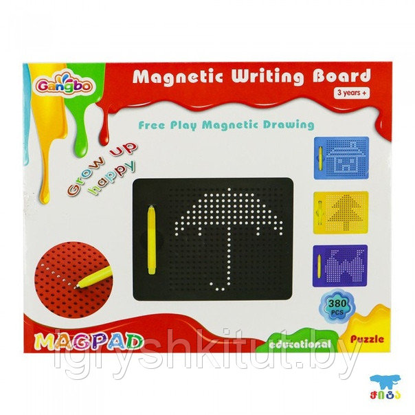 Магнитный планшет для рисования Magpad , 380 шариков - фото 4 - id-p115749638
